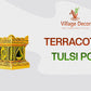 Terracotta  Brindavan Tulsi Pot Multi Color (B * H - 9 * 12 inch)