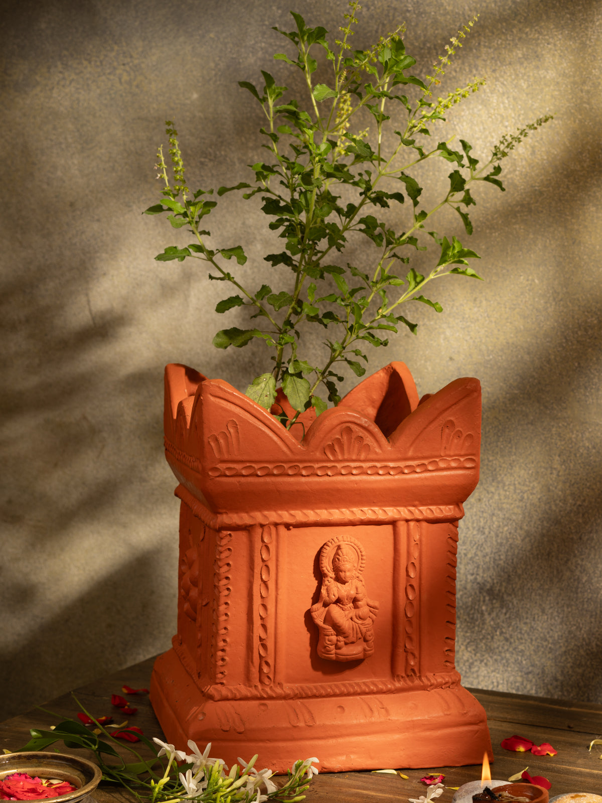 tulsi plant pot designs Buy Tulsi Pot Online