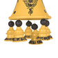 Terracotta Hanging Yellow Bell - 19 inch
