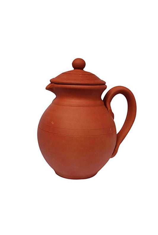 Terracotta Water Jug Pitcher 50 Oz