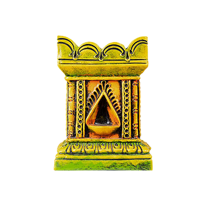 Terracotta  Brindavan Tulsi Pot Multi Color (B * H - 8 * 11.5 inch)