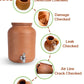 Handmade Clay Water Pot 5 levels of quality check before packaging.