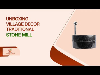 Unboxing Traditional Handmade Atta Chakki|Stonemill.