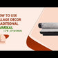 Steps to use village decor handmade traditional ammikal