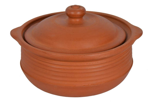 Earthen Clay Cooking Bowl 3.7qt